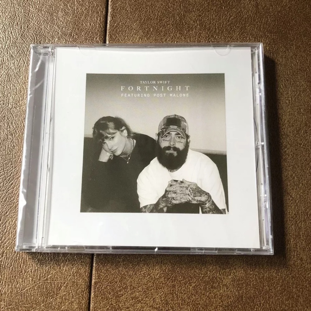 NWT Taylor Swift Fortnight (Feat. Post Malone) CD single TTPD SEALED